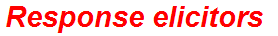 Response elicitors