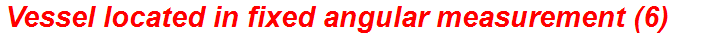 Vessel located in fixed angular measurement (6)
