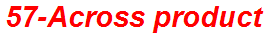 57-Across product