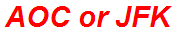 AOC or JFK