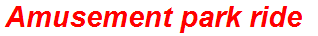 Amusement park ride