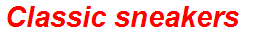Classic sneakers
