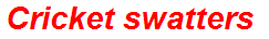 Cricket swatters