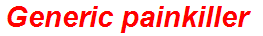 Generic painkiller