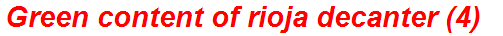 Green content of rioja decanter (4)