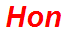 Hon