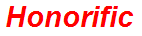 Honorific