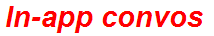 In-app convos