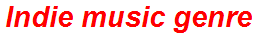 Indie music genre