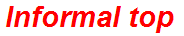 Informal top