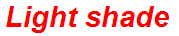 Light shade