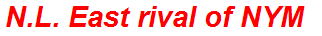 N.L. East rival of NYM
