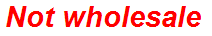 Not wholesale