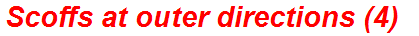 Scoffs at outer directions (4)