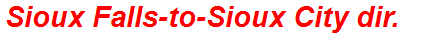 Sioux Falls-to-Sioux City dir.