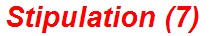 Stipulation (7)