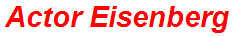 Actor Eisenberg
