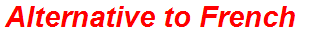 Alternative to French