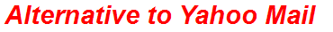 Alternative to Yahoo Mail