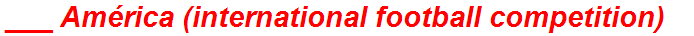 ___ América (international football competition)