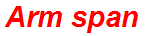 Arm span