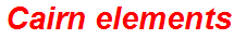 Cairn elements