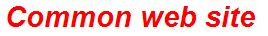 Common web site