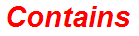Contains