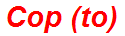 Cop (to)