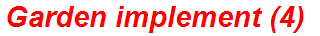 Garden implement (4)