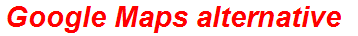 Google Maps alternative