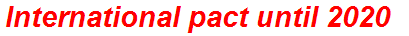 International pact until 2020