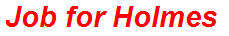 Job for Holmes