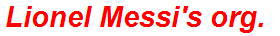 Lionel Messi's org.