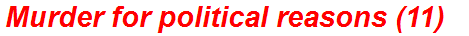 Murder for political reasons (11)