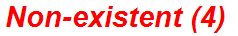 Non-existent (4)