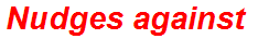 Nudges against
