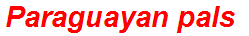 Paraguayan pals