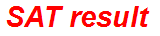 SAT result