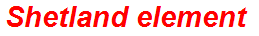 Shetland element