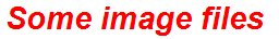 Some image files