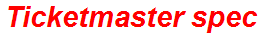 Ticketmaster spec