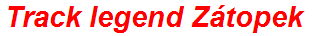 Track legend Zátopek