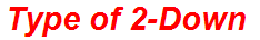 Type of 2-Down