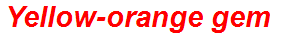 Yellow-orange gem