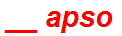 __ apso