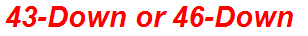 43-Down or 46-Down