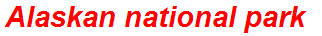 Alaskan national park