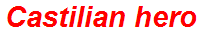 Castilian hero
