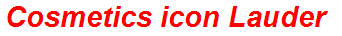 Cosmetics icon Lauder